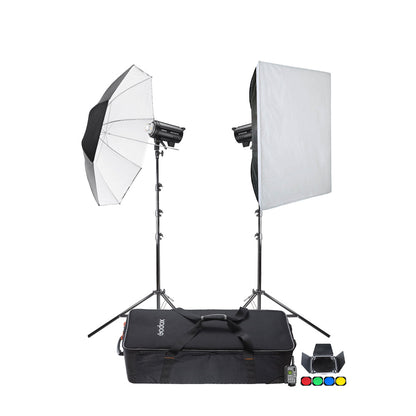 Godox DP600III-V Dual Photo Studio Strobe Flash Lighting Kit 