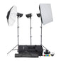 DP600IIIV Three Head Studio Flash Lighting Kit