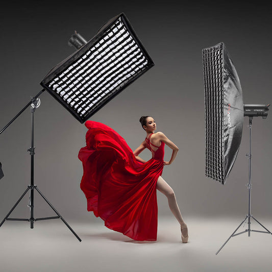 QT600IIIM Dual-Head High-Speed Motion-Freezing Kit for Dance & Action Portraits