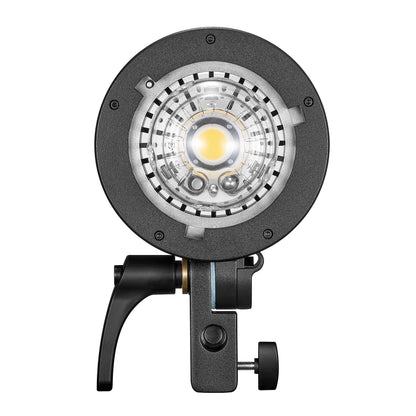 Godox QT1200III Super-Fast Flash Head with LED Modelling Lamp (QT1200 IIIM) Front View