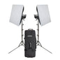Godox MS200V Twin Softbox Studio Photography Lighting Kit