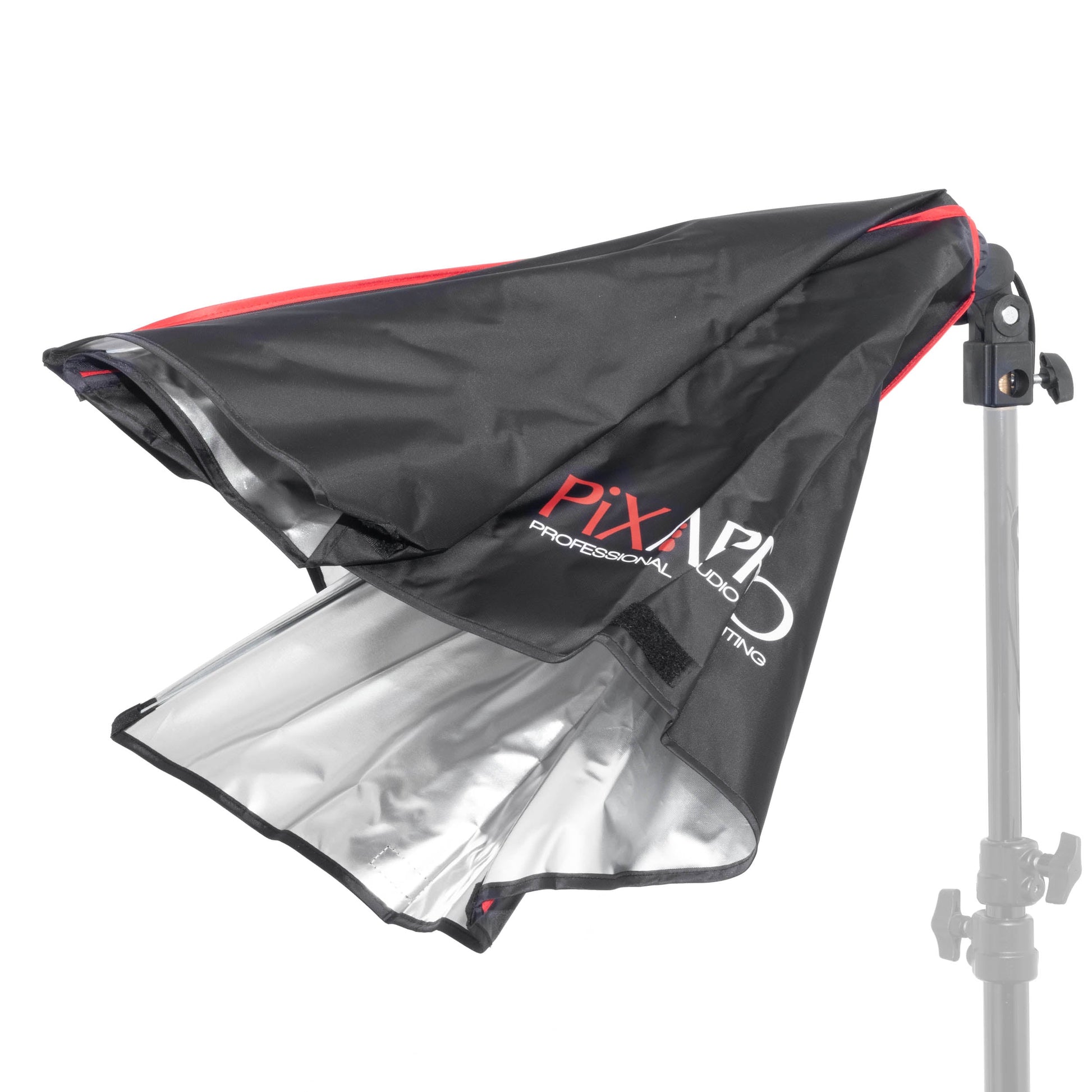PiXAPRO Ezylite E27 Lamp Fixture with Built-in 50x70 Softbox Collapsed