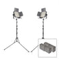 LECO500B II Bi-Colour LED Panel Light Studio Setup Two Kit