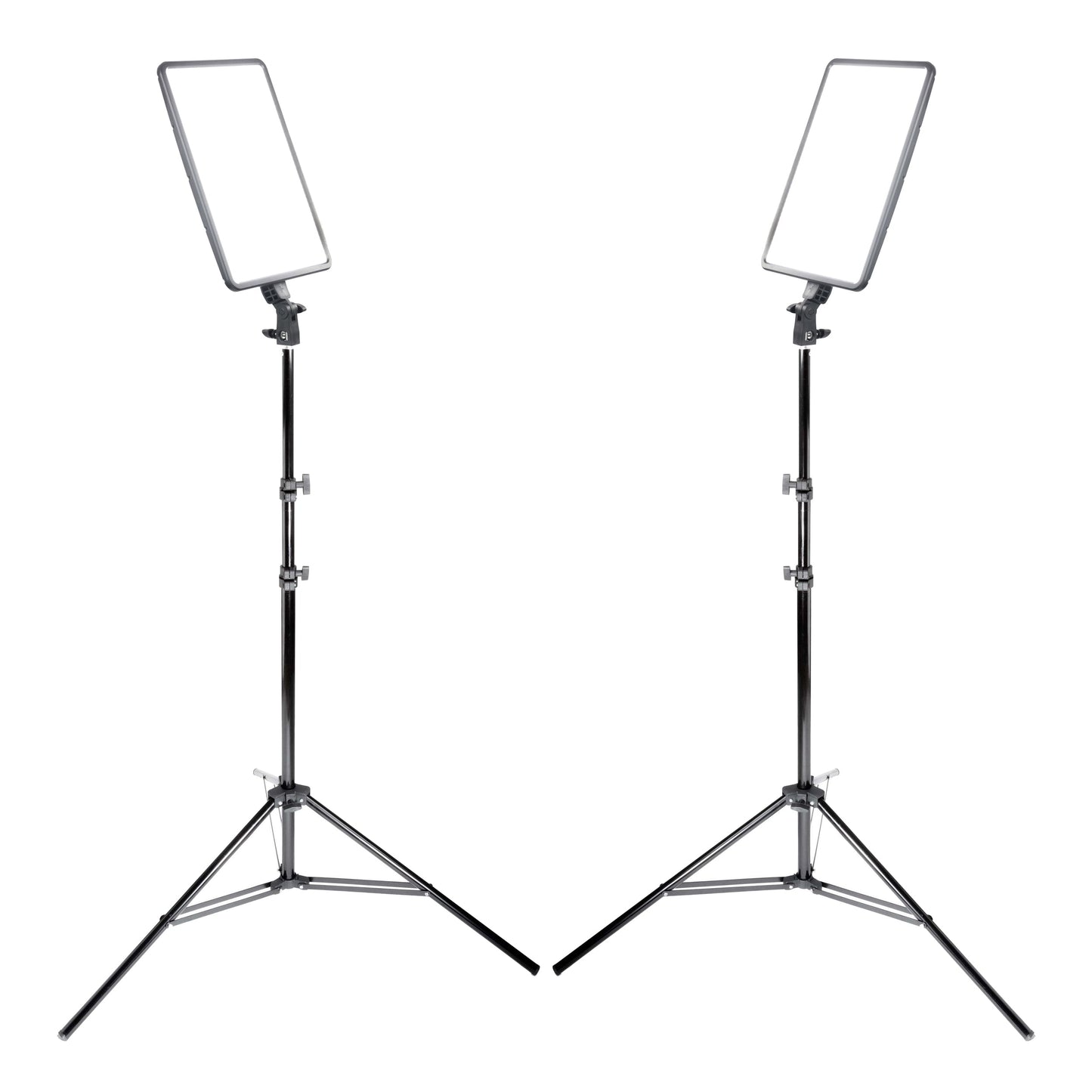 GLOWPAD 350S Slim-Profiled Daylight Balanced LED Panel Twin Kit