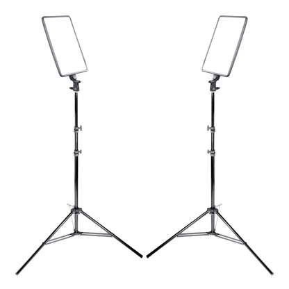 GLOWPAD 350S Slim-Profiled Daylight Balanced LED Panel Twin Kit