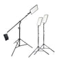GLOWPAD 350S Slim-Profiled Daylight Balanced LED Panel Triple Kit