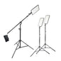 GLOWPAD350D 3Ã—Slim Head Studio Photography Lighting Kit