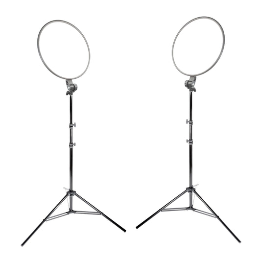 GLOWPAD 450S Slim-Profiled Daylight Balanced LED Panel Twin Kit
