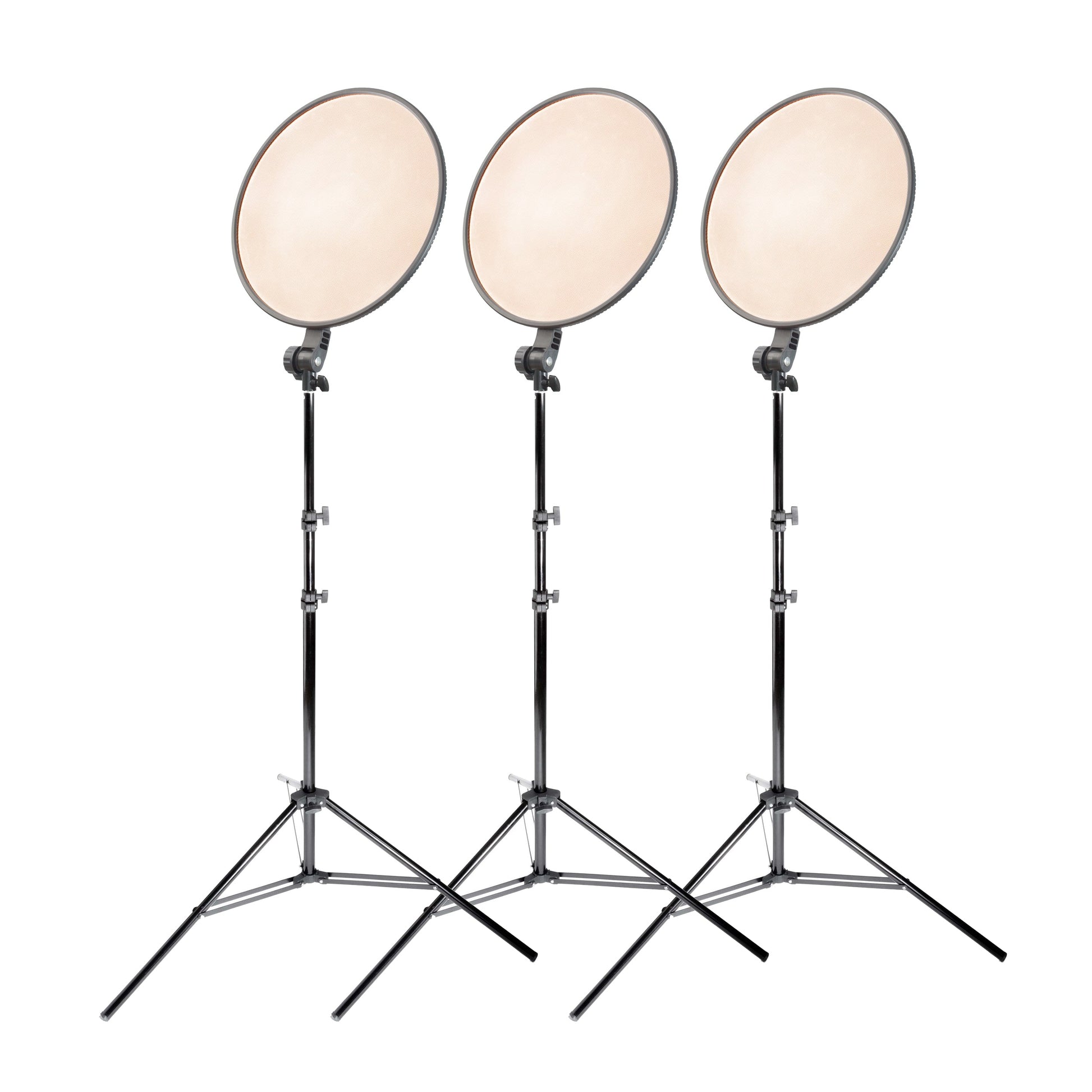 PiXAPRO GLOWPAD450D Bi-Colour LED Light Panel Three-Head Kit