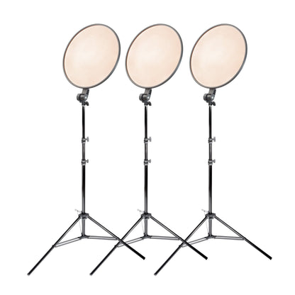 PiXAPRO GLOWPAD450D Bi-Colour LED Light Panel Three-Head Kit