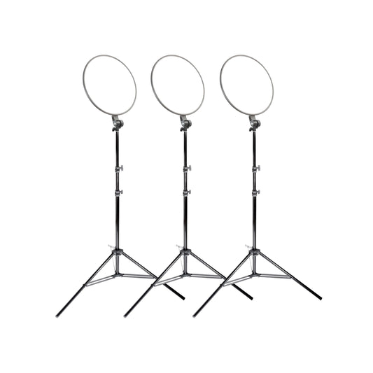 PiXAPRO GLOWPAD450s Daylight Balanced LED Light Panel Three-Head Kit