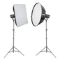 GODOX VL300II LED Light Twin Softbox Continuous Lighting Kit 