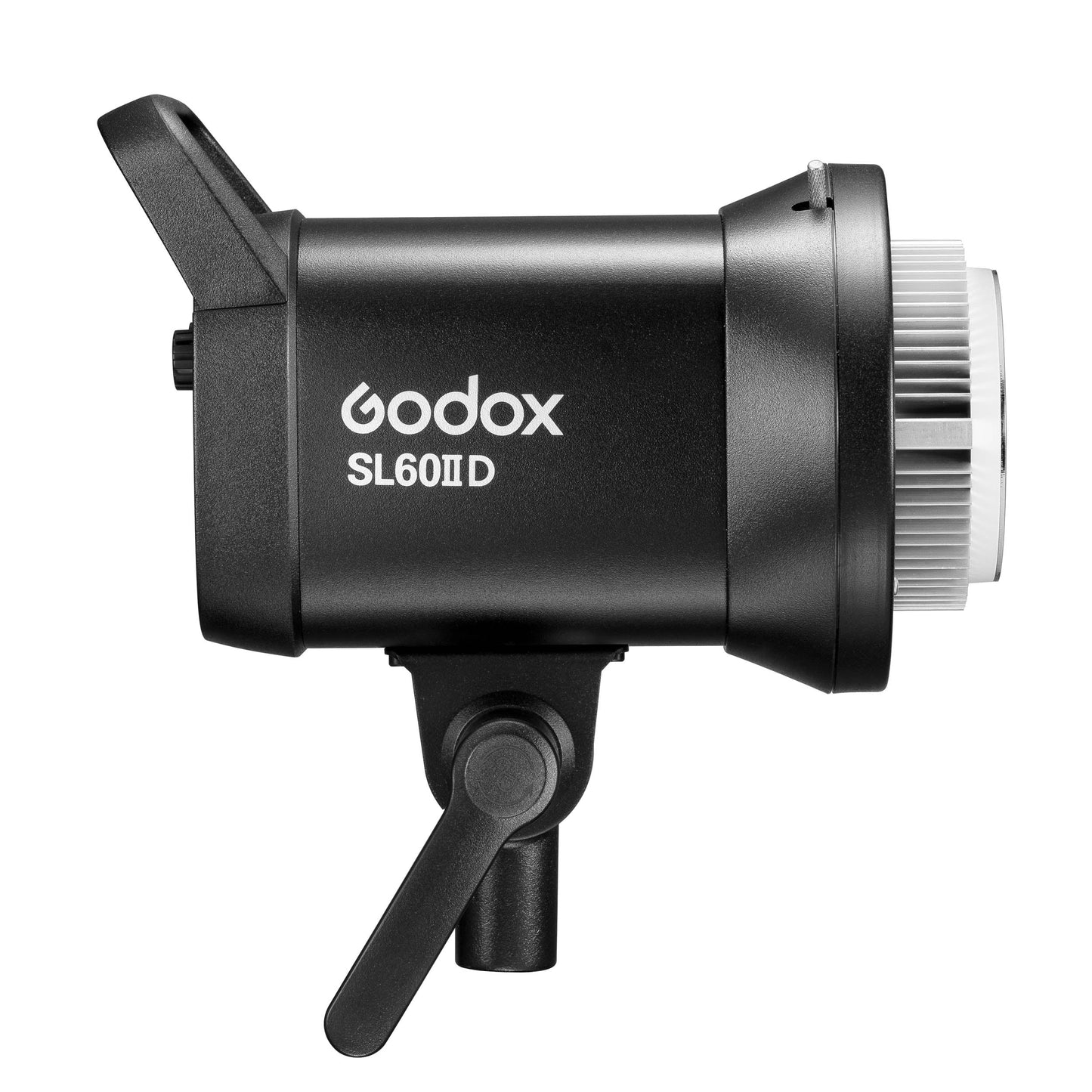 Godox SL60IID Daylight Photography LED Light  without standard reflector side view