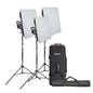 Godox SL60IIBI Three-Head Softbox LED Lighting Kit