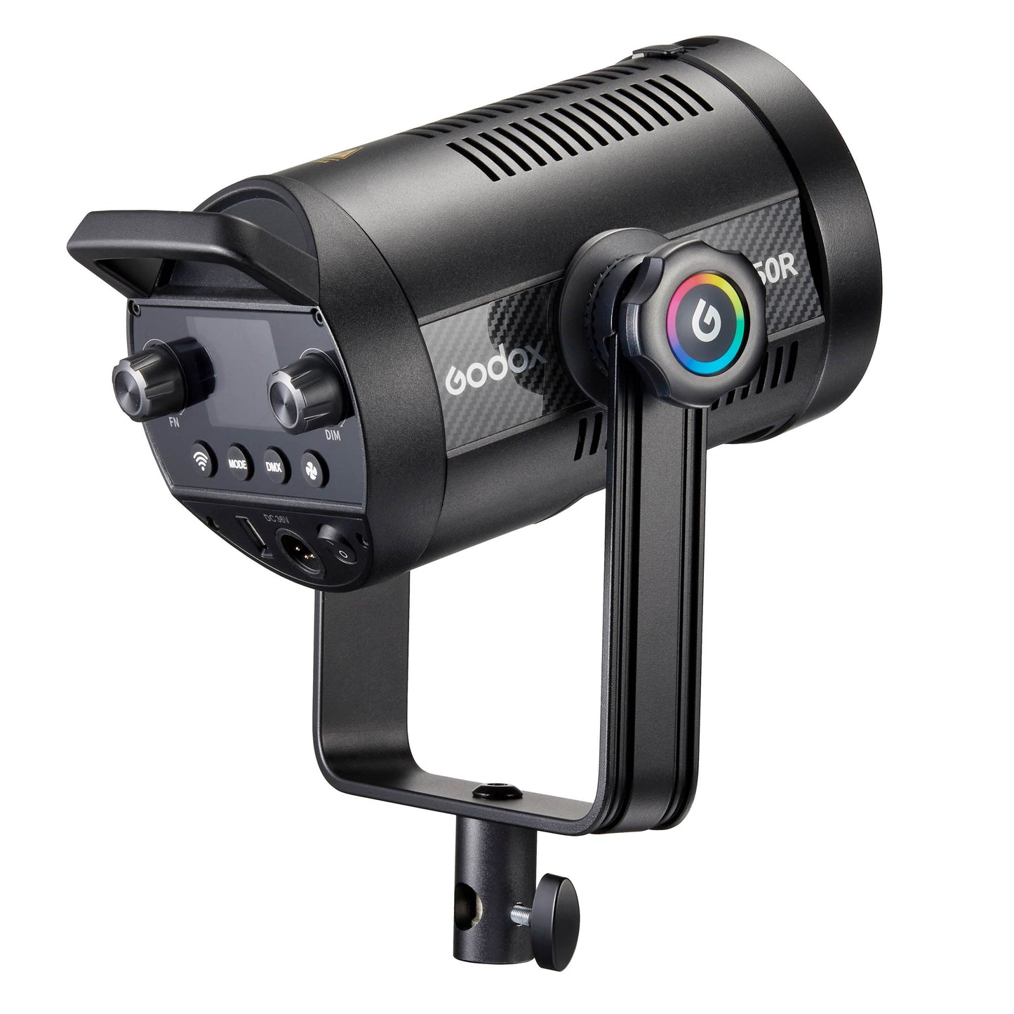 Godox SL150R 150W RGBWW LED Video Light Rear View with Controls