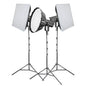 Godox SL150III Daylight Balanced LED Light Three Head Softbox Lighting Kit