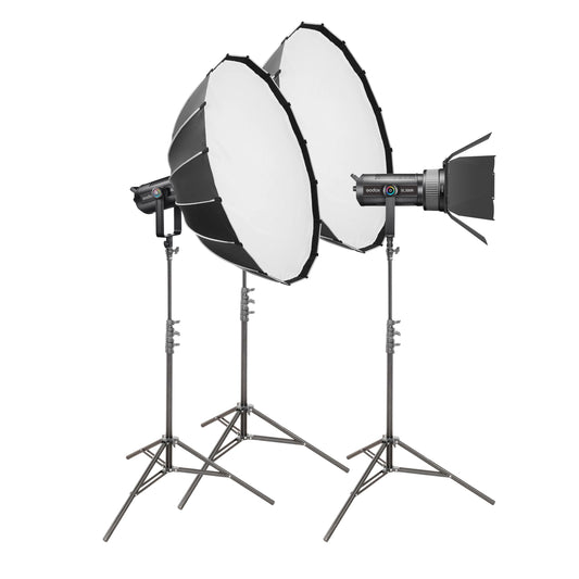 GODOX SL300R RGB LED Three-Head Continuous Lighting Kit 