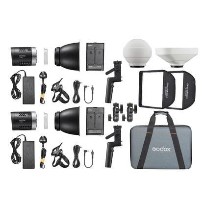 Godox ML30 Daylight-Balanced Mini Pocket LED Light Twin Kit