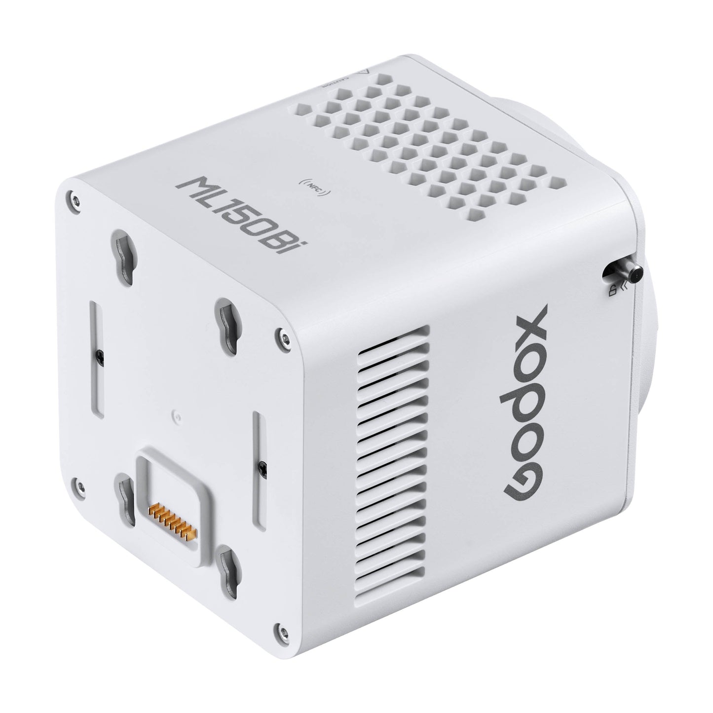 Godox ML150Bi Compact, Portable LED Video Light with ML-Z Zoom Reflector Top Down Angle View