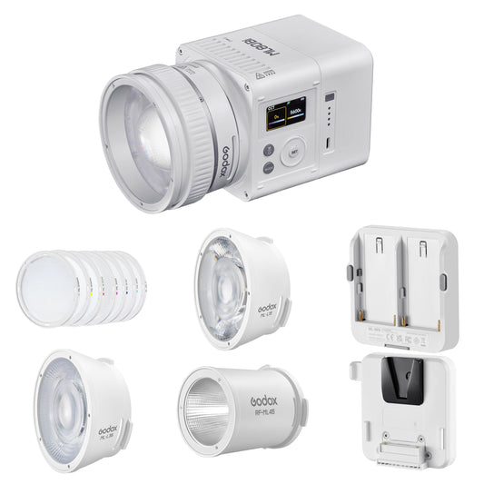 GODOX ML80Bi Bi-colour LED Video Light Compact Complete Kit 