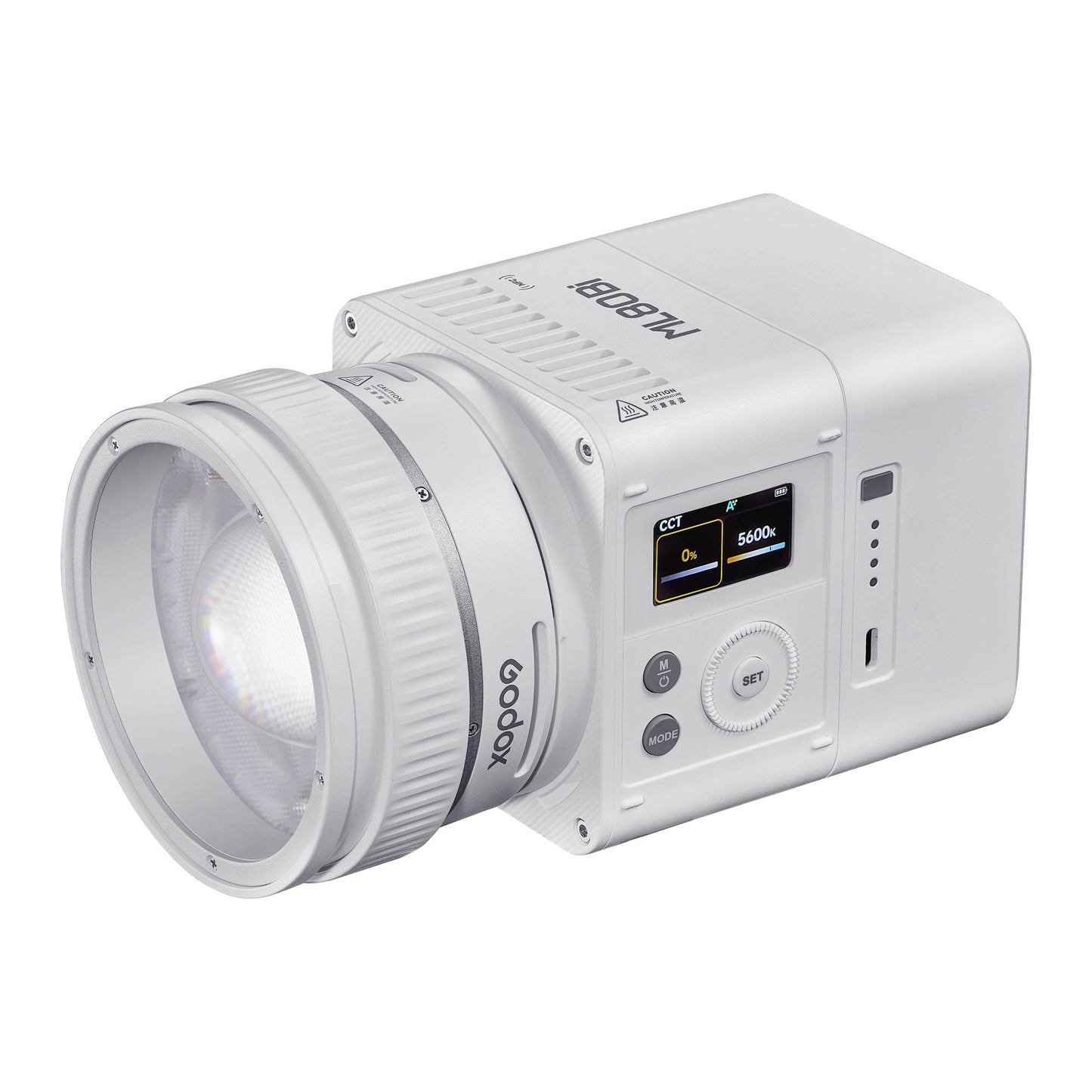 Godox ML80Bi Compact, Portable LED Video Light with ML-Z Zoom Reflector