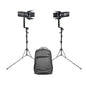 Godox S60D Dual Focusing LED Lighting Kit with Stands & Backpack