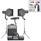 Godox S60 Three Head Focused Beam LED Spotlight Complete Kit 