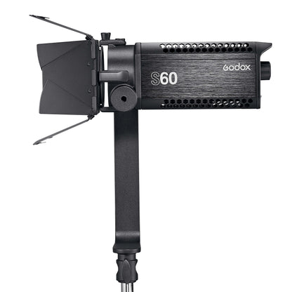 Godox S60 Three Head Focused Beam LED Spotlight Complete Kit 