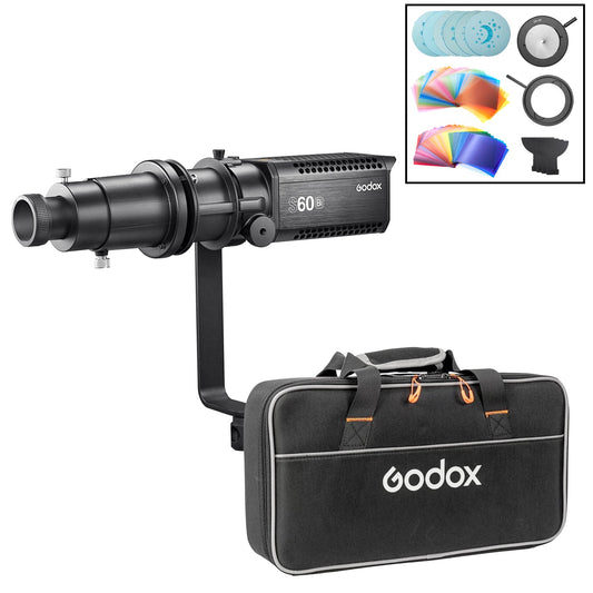 Godox S60Bi Single Head Focusable Bi-Colour LED Spotlight Kit