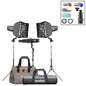Godox S30 Three Head Daylight-Balanced LED Focus Spotlight Kit 