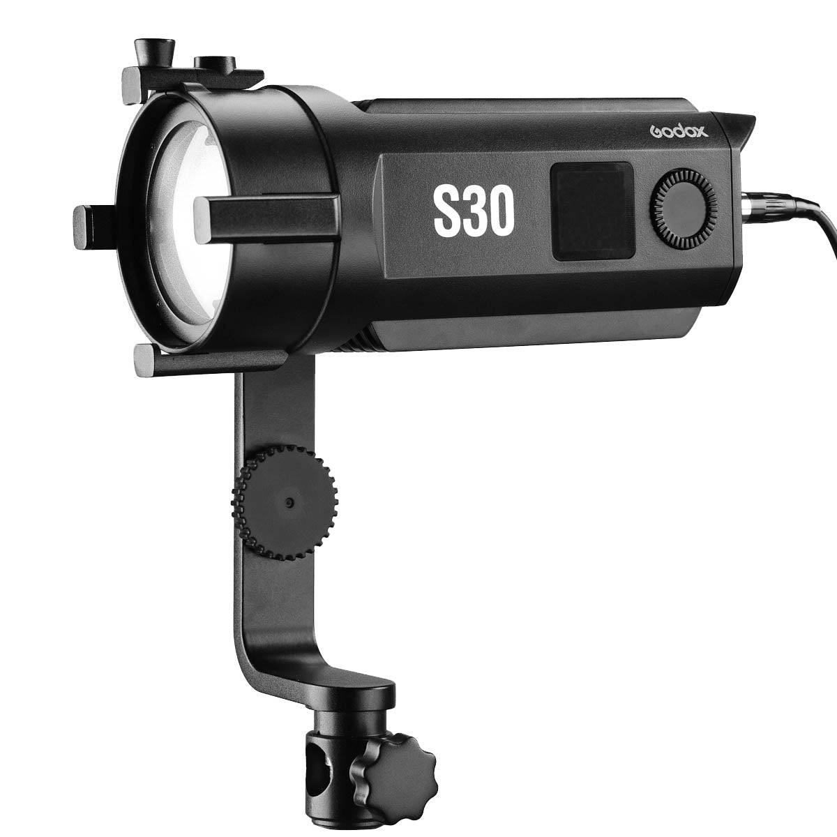 Godox S30 Three Head Daylight-Balanced LED Focus Spotlight Kit 