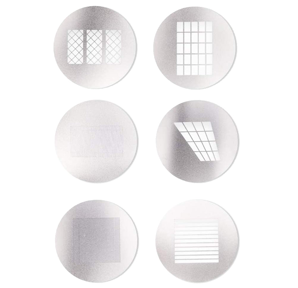 SA09-004 6-Piece Window-Design Gobo Set SA09-001 6-Piece Gobos Set For Godox SA-P, MLP, BFP And BLP Projection Attachments