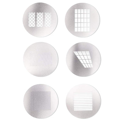 SA09-004 6-Piece Window-Design Gobo Set SA09-001 6-Piece Gobos Set For Godox SA-P, MLP, BFP And BLP Projection Attachments