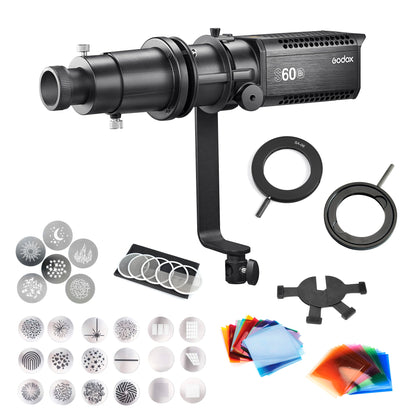 S60BI 60W Bi-Colour Focusable LED Light Complete Kit