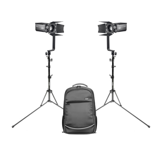 S60BI 60W Bi-Colour Focusable LED Light Twin Kit