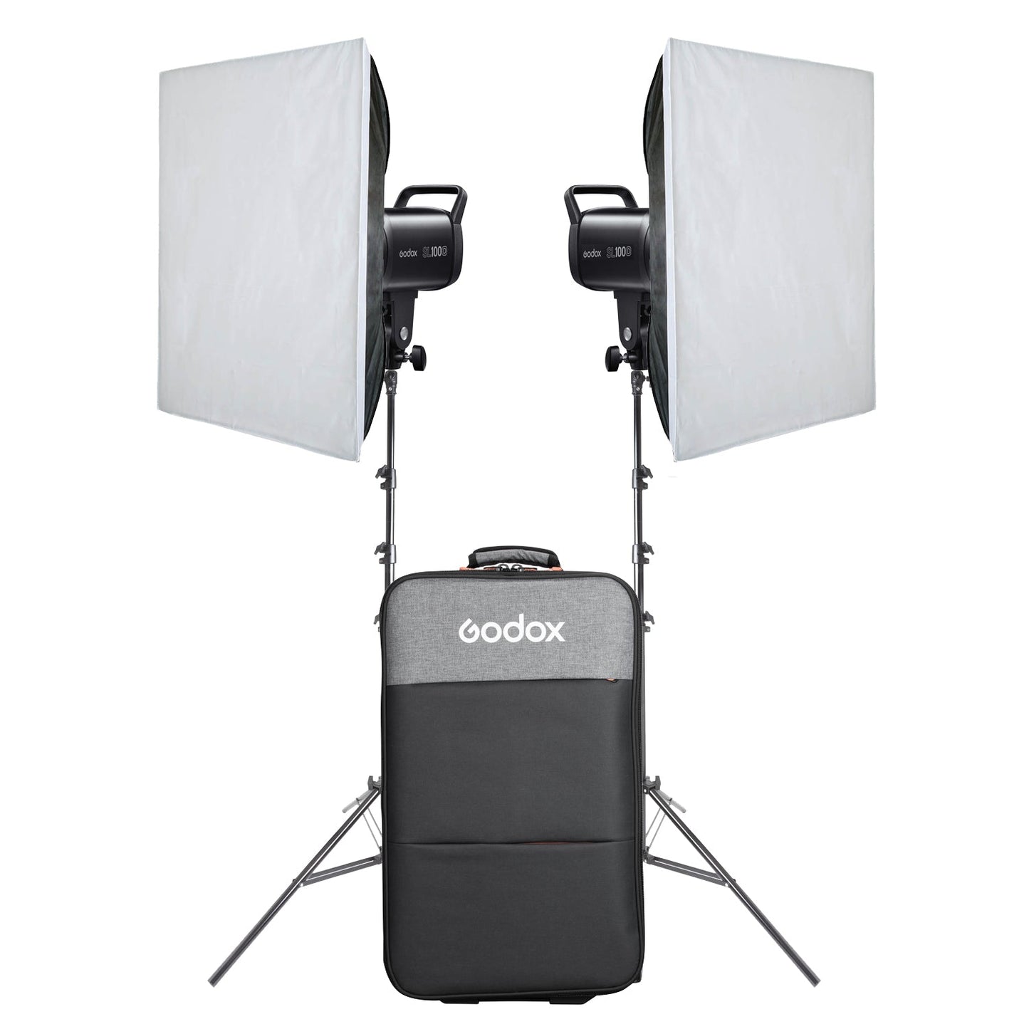Godox SL100D Twin Softbox LED Lighting Kit