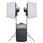 Godox SL100D Twin Softbox LED Lighting Kit