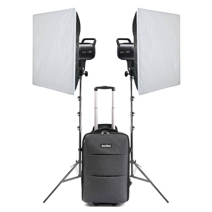 SL100D Twin Softbox LED Lighting Kit