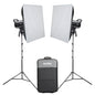 Godox SL100Bi Twin Softbox LED Lighting Kit