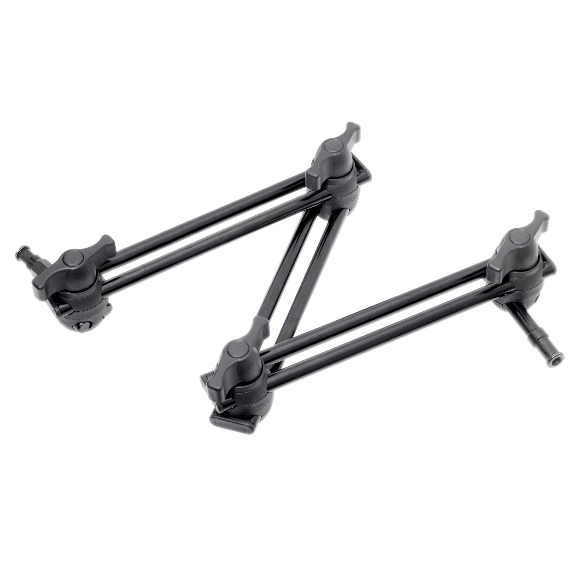 Three-Sectioned Double-Articulated Arm With 2x 5/8" Studs