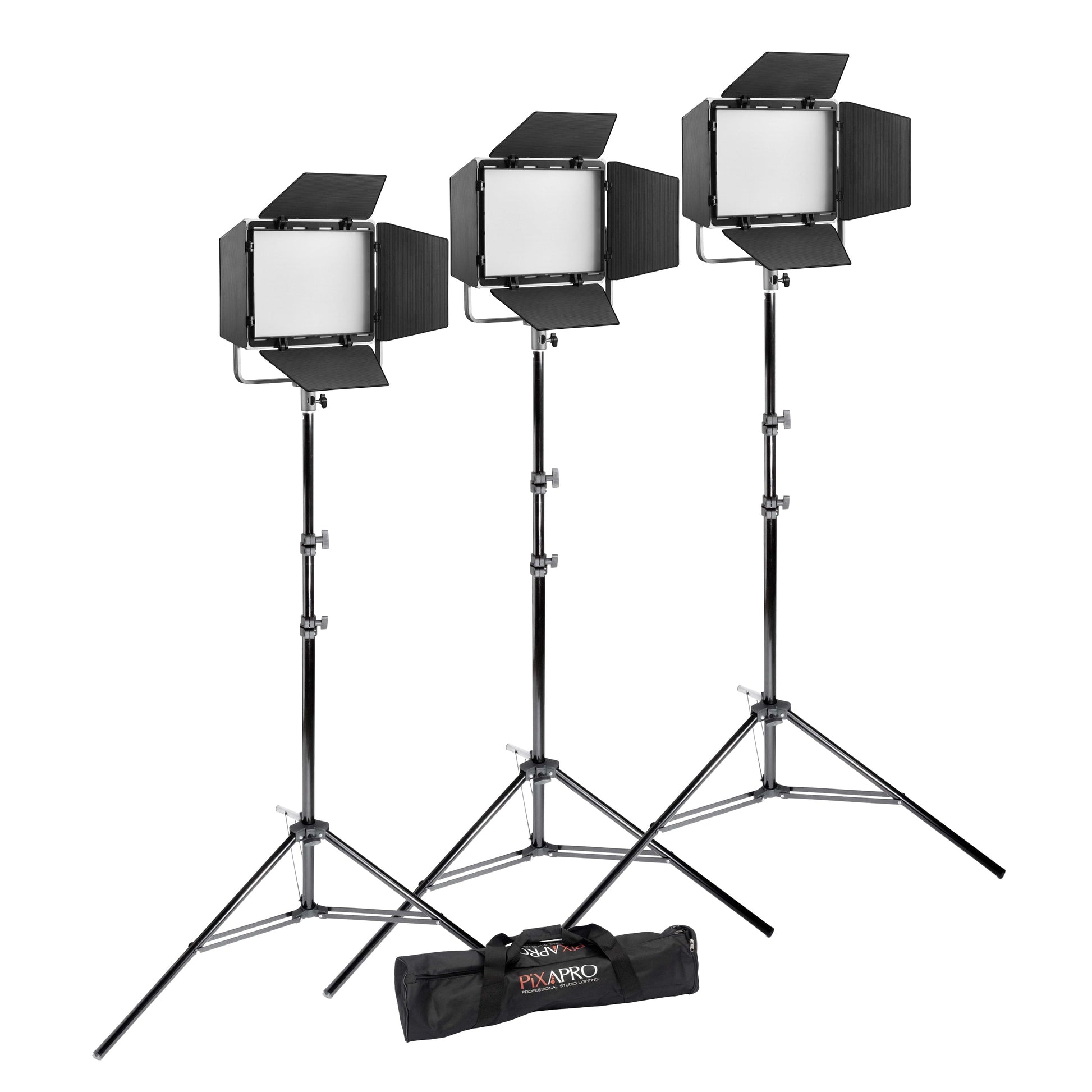 Godox Litemons LP600BI Bi-Colour LED Continuous Three Head Lighting Kit