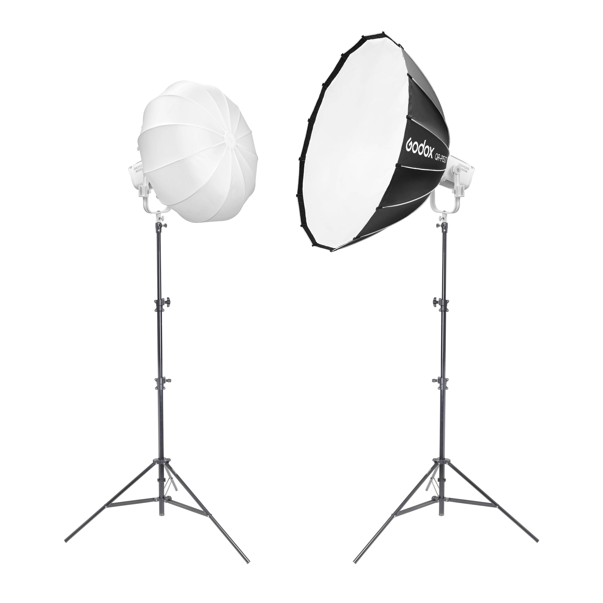 GODOX Litemons LA600BI Bi-Colour LED Twin Video Lighting Kit
