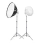 GODOX Litemons LA600R RGB LED Twin Video Lighting Kit