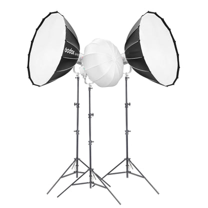 GODOX Litemons LA600R RGB LED Three Head Video Lighting Kit