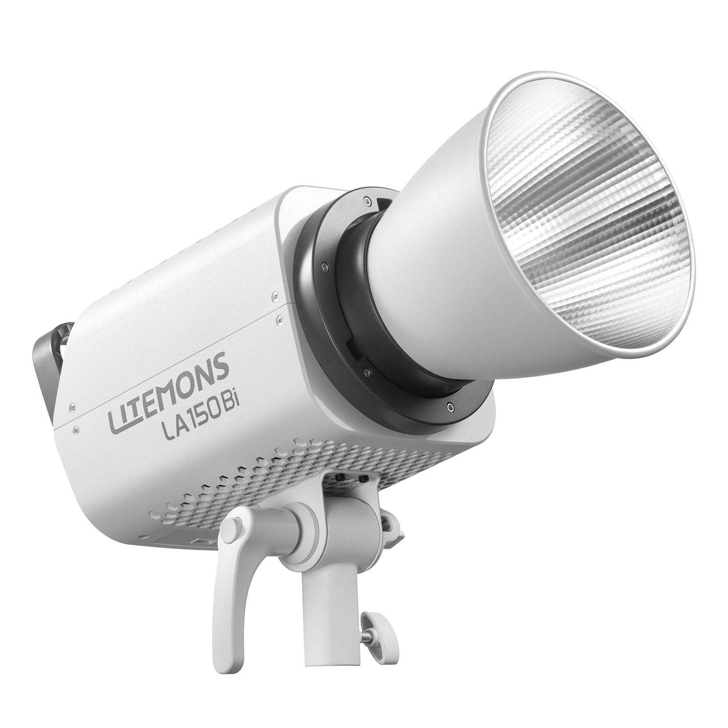 Godox LITEMONS LA150R Full-Colour RGB COB LED Studio Light Angle View Front-Right