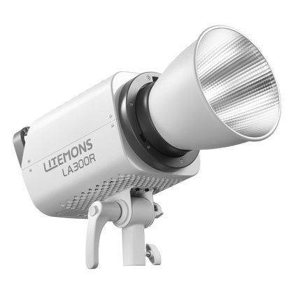Godox LITEMONS LA300R Full-Colour RGB COB LED Studio Light Front View Angled Right