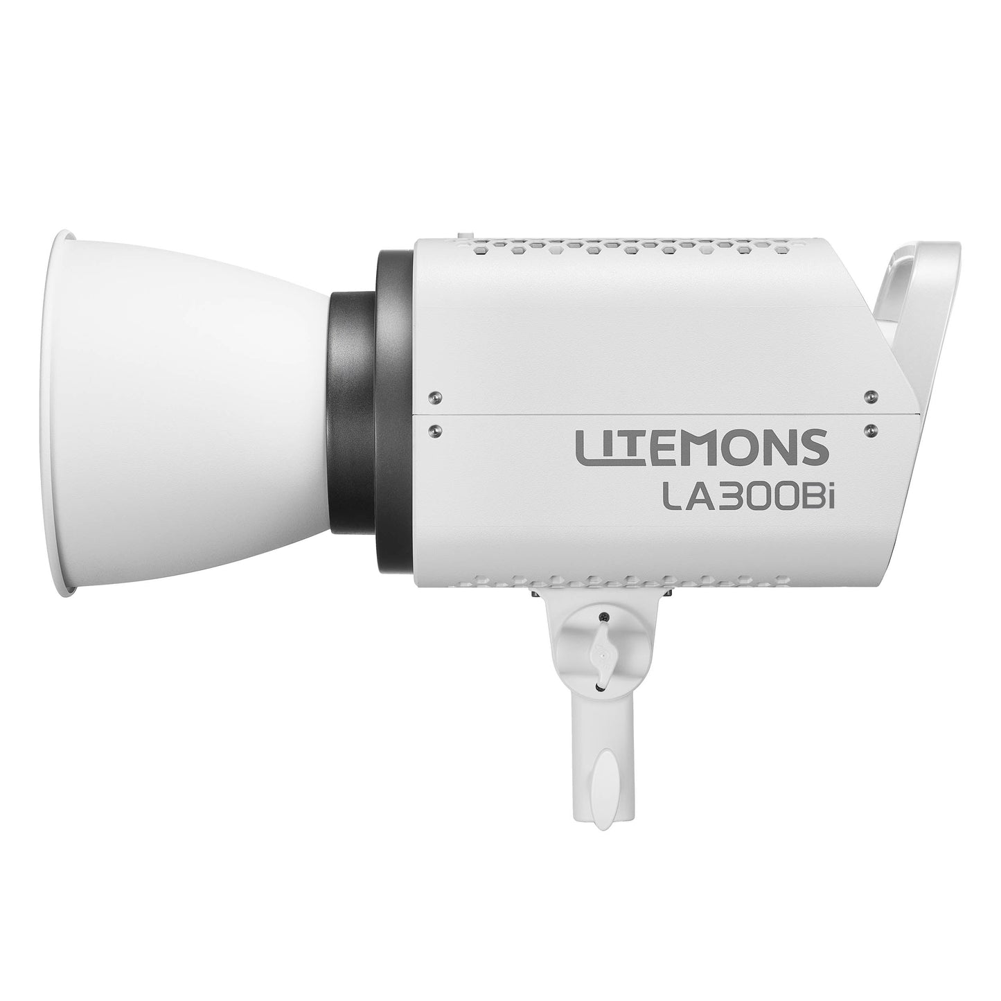 Godox LITEMONS LA300Bi Variable Colour Temperature Bi-Colour COB LED Studio Light Side View Left