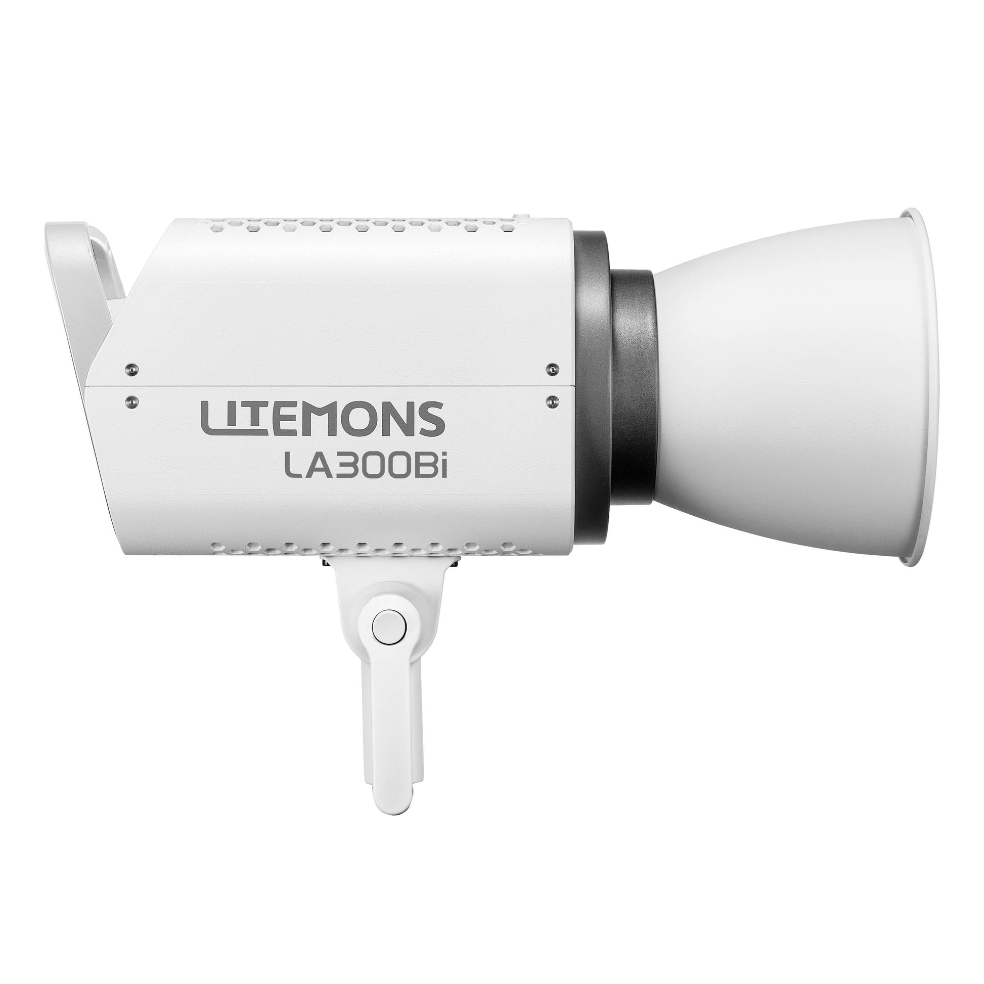 Godox LITEMONS LA300Bi Variable Colour Temperature Bi-Colour COB LED Studio Light Side View Right