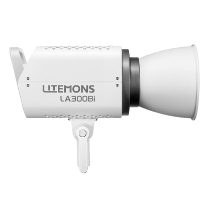 Godox LITEMONS LA300Bi Variable Colour Temperature Bi-Colour COB LED Studio Light Side View Right