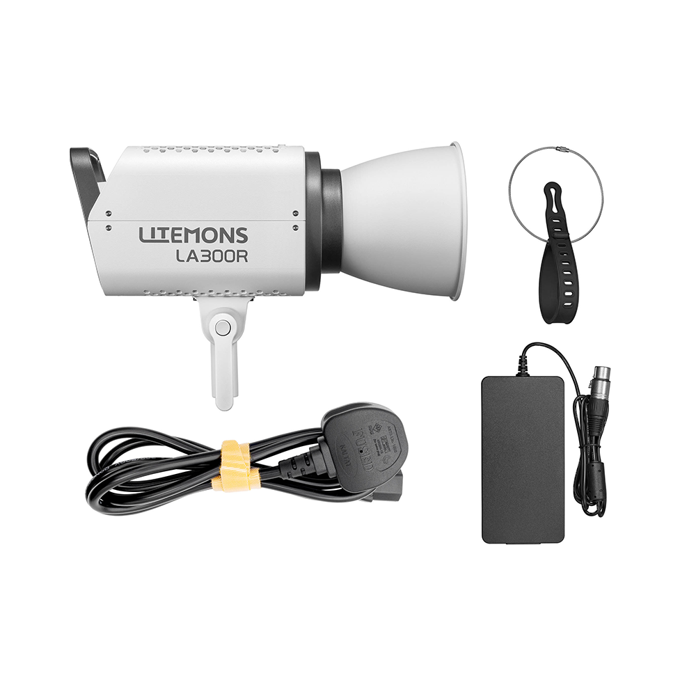 LA300R Pro LED Video Lighting Kit  RGB Light Setup for Streamers, Podcasters & YouTubers